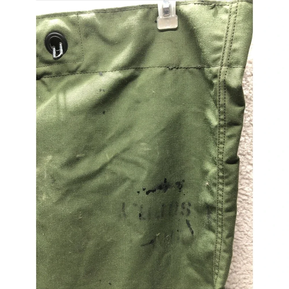 US Military Duffel Bag OD Nylon with 2 Straps Cargo Backpack